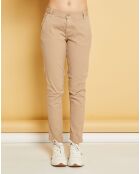Pantalon chino Natural Tess beige