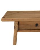 ANDRIAN - Console 2 tiroirs bois pin recyclé