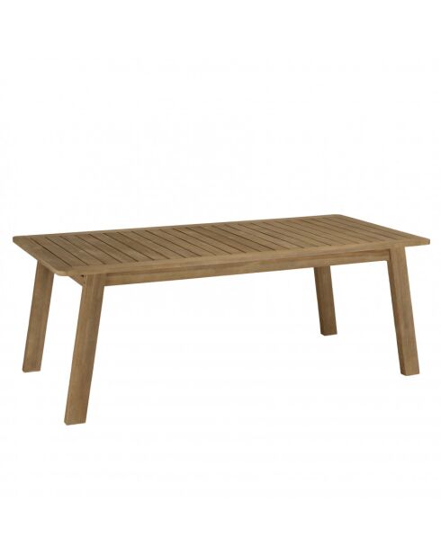 CELESTIN - Table à manger de jardin en acacia 200x95cm