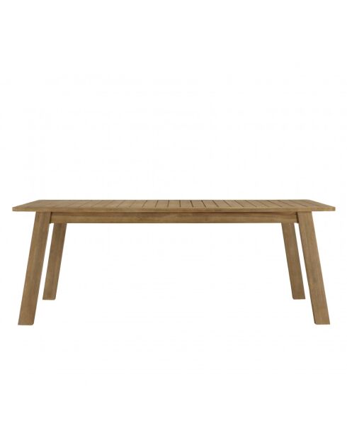 CELESTIN - Table à manger de jardin en acacia 200x95cm