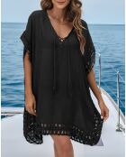 Robe de plage noire