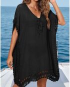 Robe de plage noire