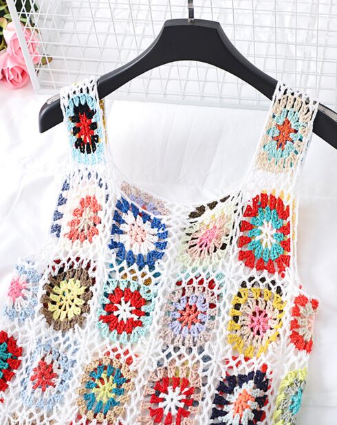 Robe de plage blanche