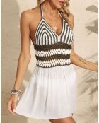 Robe de plage blanche