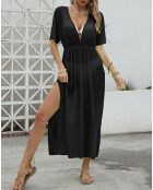 Robe de plage noire