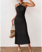 Robe de plage noire