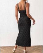 Robe de plage noire