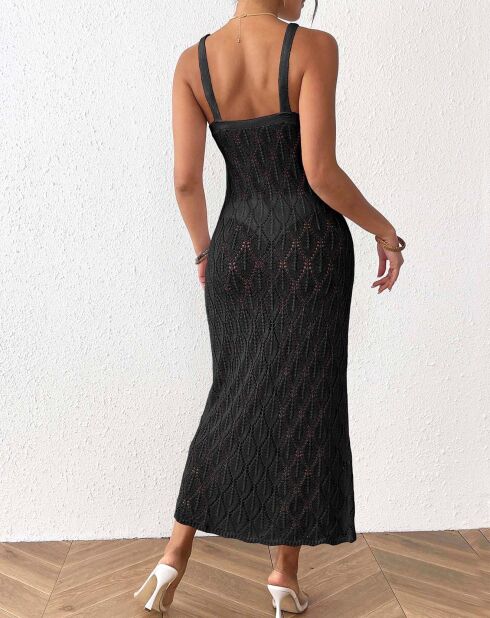 Robe de plage noire
