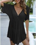 Robe de plage noire