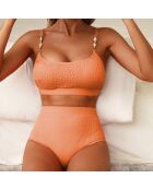 Maillot de bain 2 Pièces orange