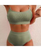 Maillot de bain 2 Pièces vert