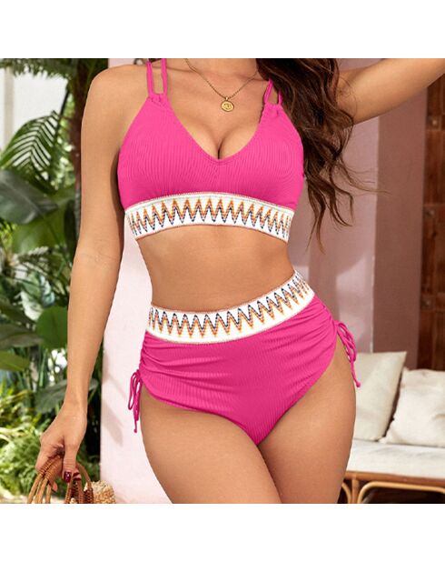 Maillot de bain 2 Pièces rose