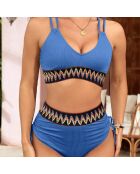 Maillot de bain 2 Pièces bleu