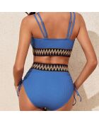 Maillot de bain 2 Pièces bleu