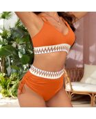 Maillot de bain 2 Pièces orange