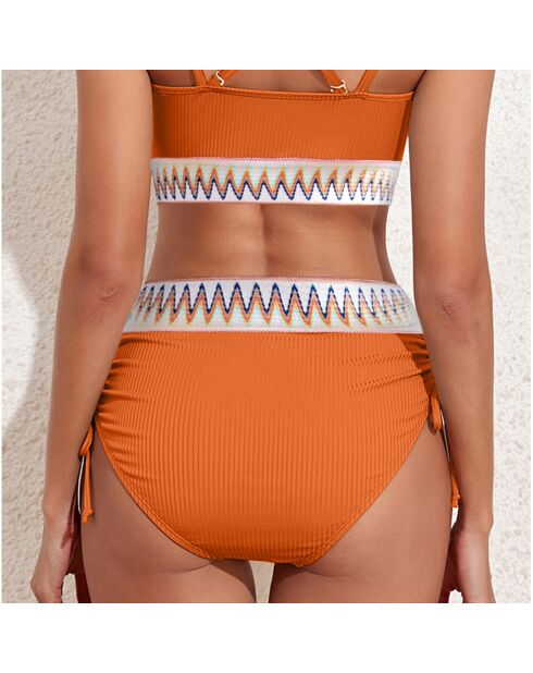 Maillot de bain 2 Pièces orange