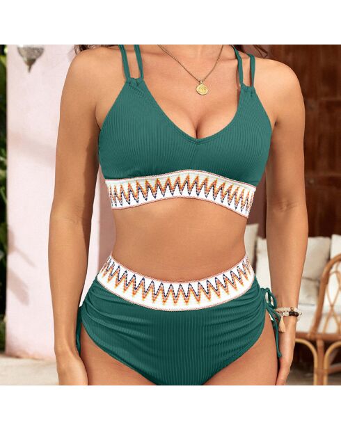 Maillot de bain 2 Pièces vert