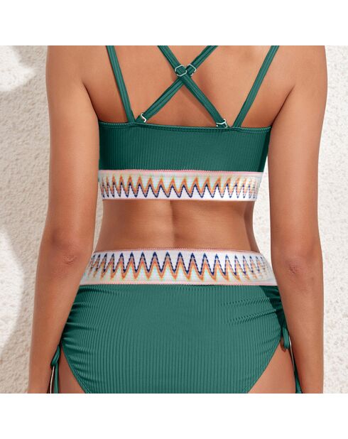 Maillot de bain 2 Pièces vert