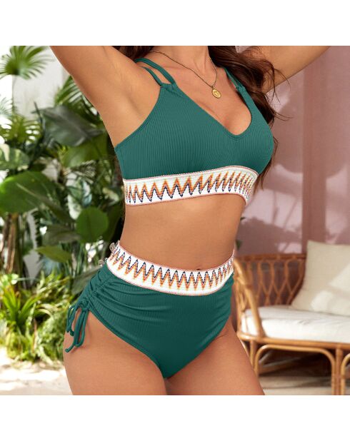 Maillot de bain 2 Pièces vert