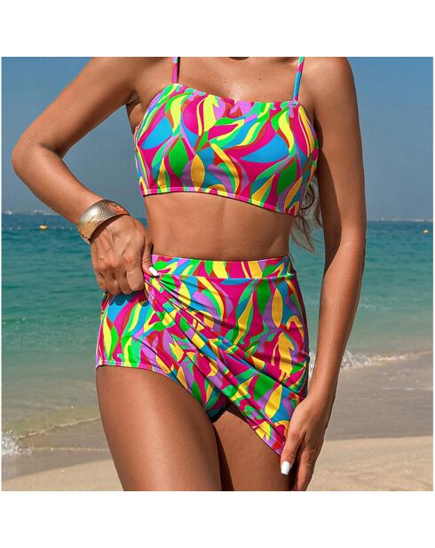 Maillot de bain 2 Pièces multicolore