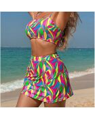 Maillot de bain 2 Pièces multicolore