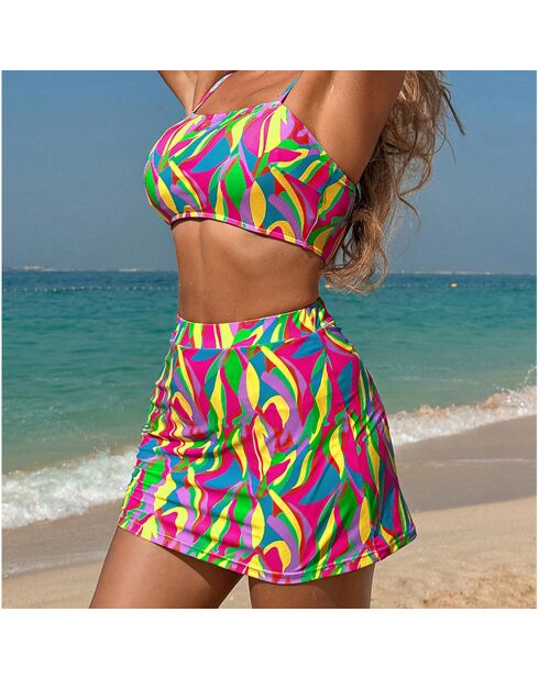 Maillot de bain 2 Pièces multicolore