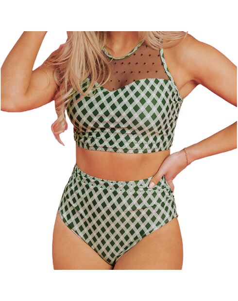 Maillot de bain 2 Pièces vert