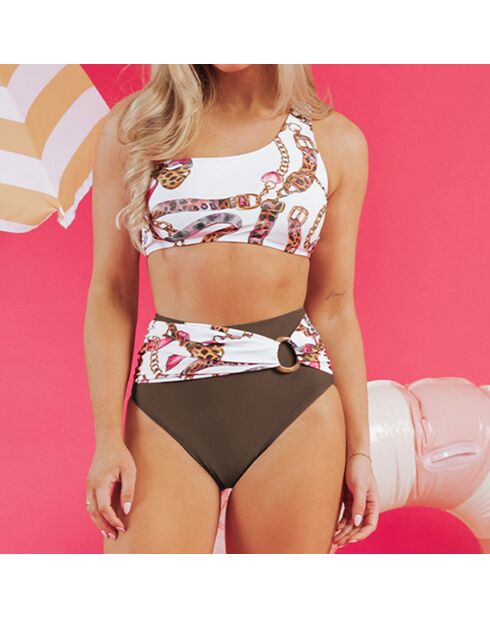 Maillot de bain 2 Pièces blanc