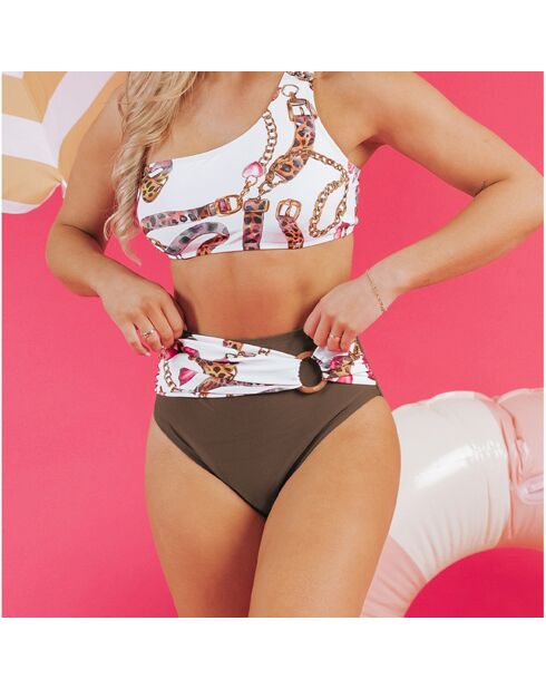 Maillot de bain 2 Pièces blanc