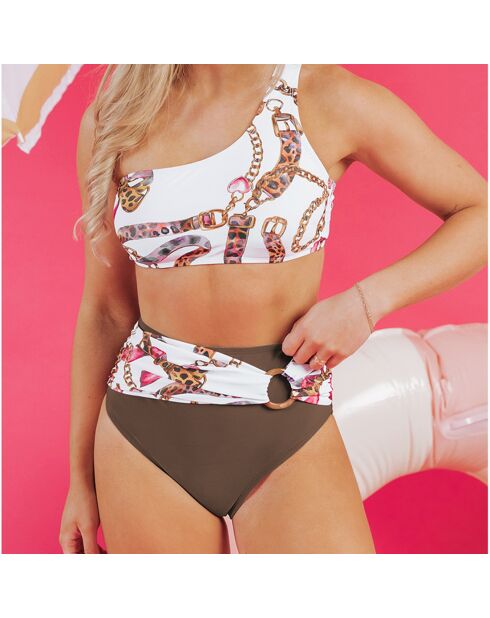 Maillot de bain 2 Pièces blanc