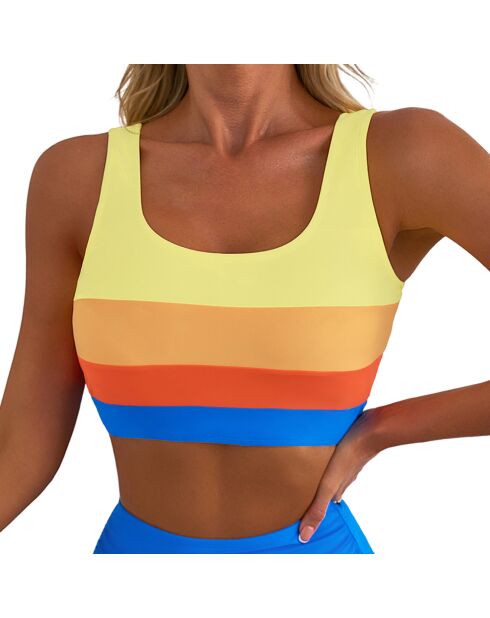 Maillot de bain 2 Pièces multicolore