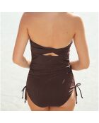 Maillot de bain 1 Pièce marron