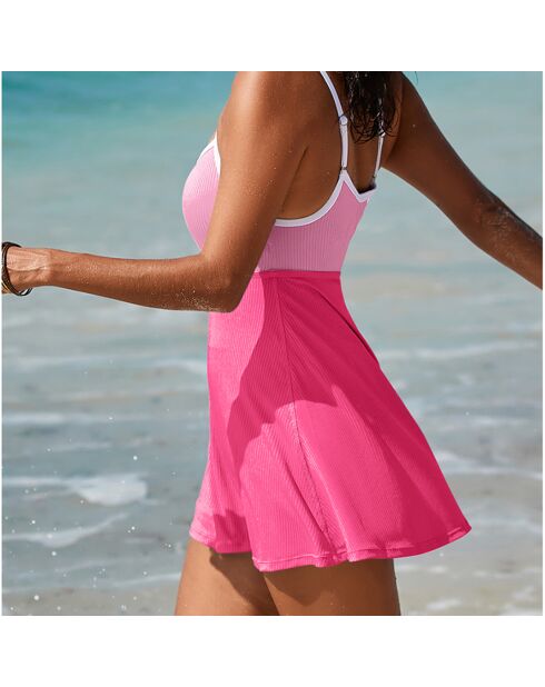 Maillot de bain 1 Pièce rose