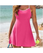 Maillot de bain 1 Pièce rose