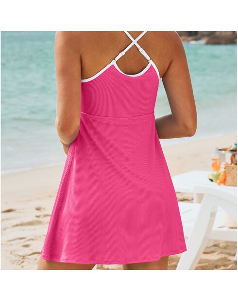 Maillot de bain 1 Pièce rose