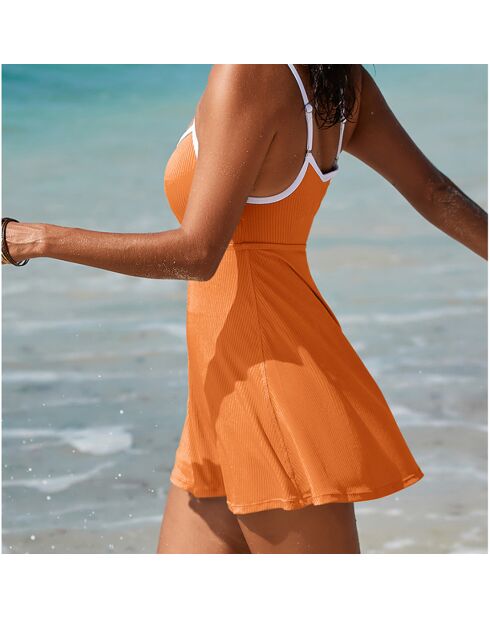 Maillot de bain 1 Pièce orange