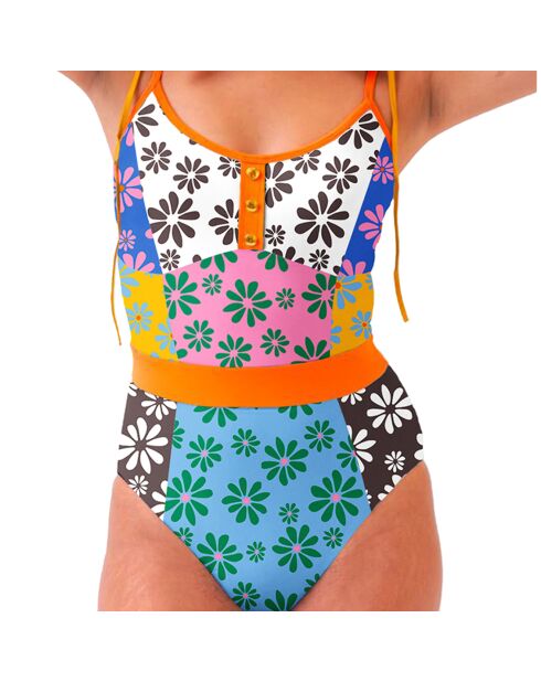 Maillot de bain 1 Pièce multicolore