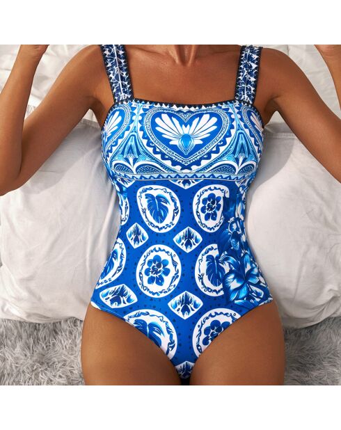 Maillot de bain 1 Pièce bleu ciel