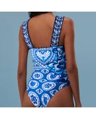 Maillot de bain 1 Pièce bleu ciel