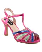 Sandales Clara fuchsia - Talon 9 cm
