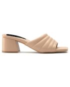 Mules Ella nude - Talon 5.5 cm