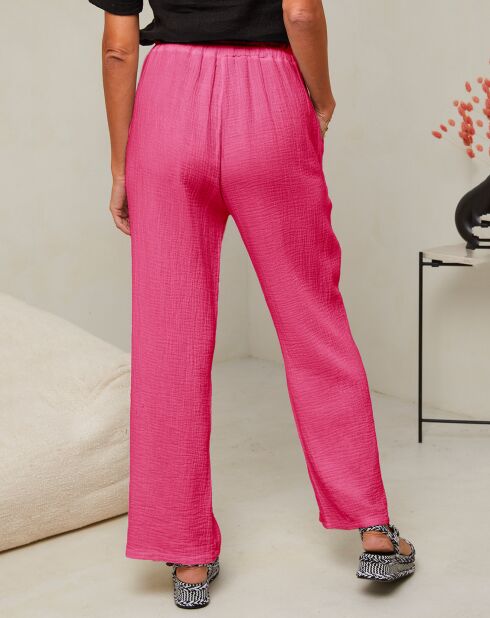 Pantalon Anna fuchsia