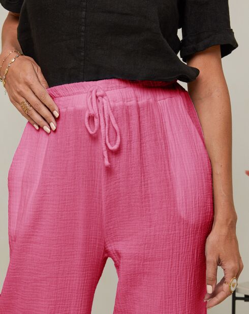 Pantalon Anna fuchsia