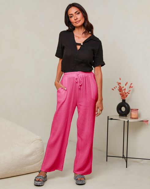 Pantalon Anna fuchsia