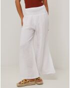 Pantalon 100% Lin Raphaëlle blanc