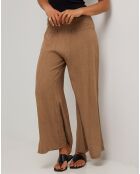 Pantalon 100% Lin Raphaëlle camel
