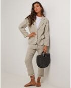 Veste 100% Lin Julie beige