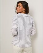 Veste 100% Lin Julie blanche