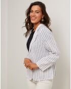 Veste 100% Lin Julie blanche