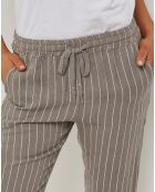 Pantalon 100% Lin Marie taupe